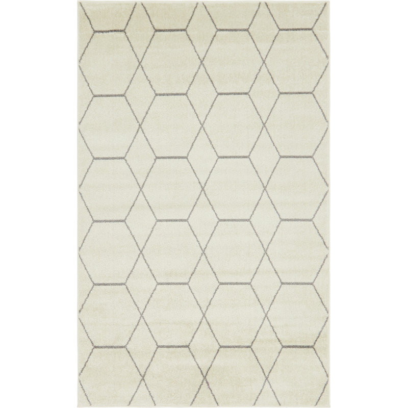 Elborough Trellis Ivory Area Rug & Reviews AllModern